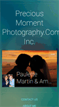 Mobile Screenshot of preciousmomentphotography.com